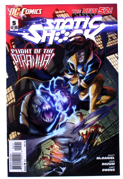 Static Shock - the new 52! Comic # 5: Plight of the Piranha! von DC Comics